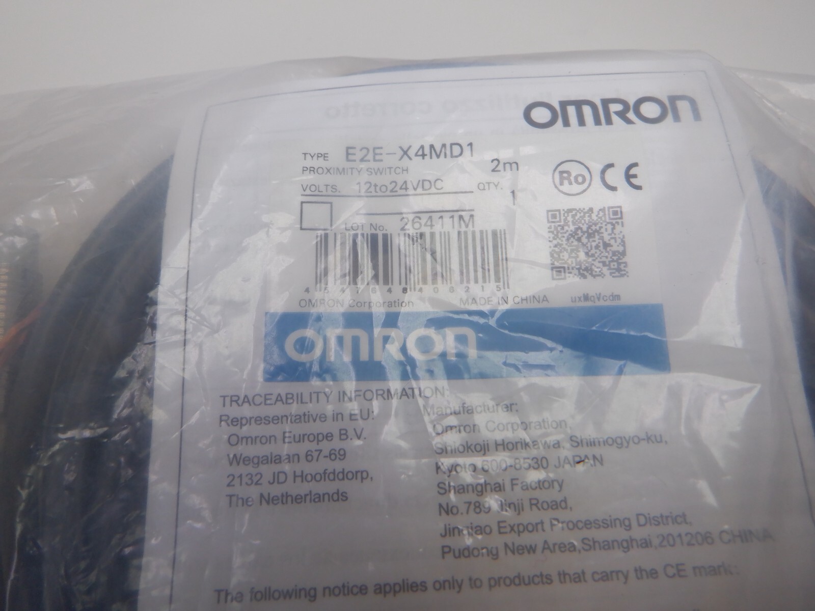Omron E2E-X4MD1 Sensor