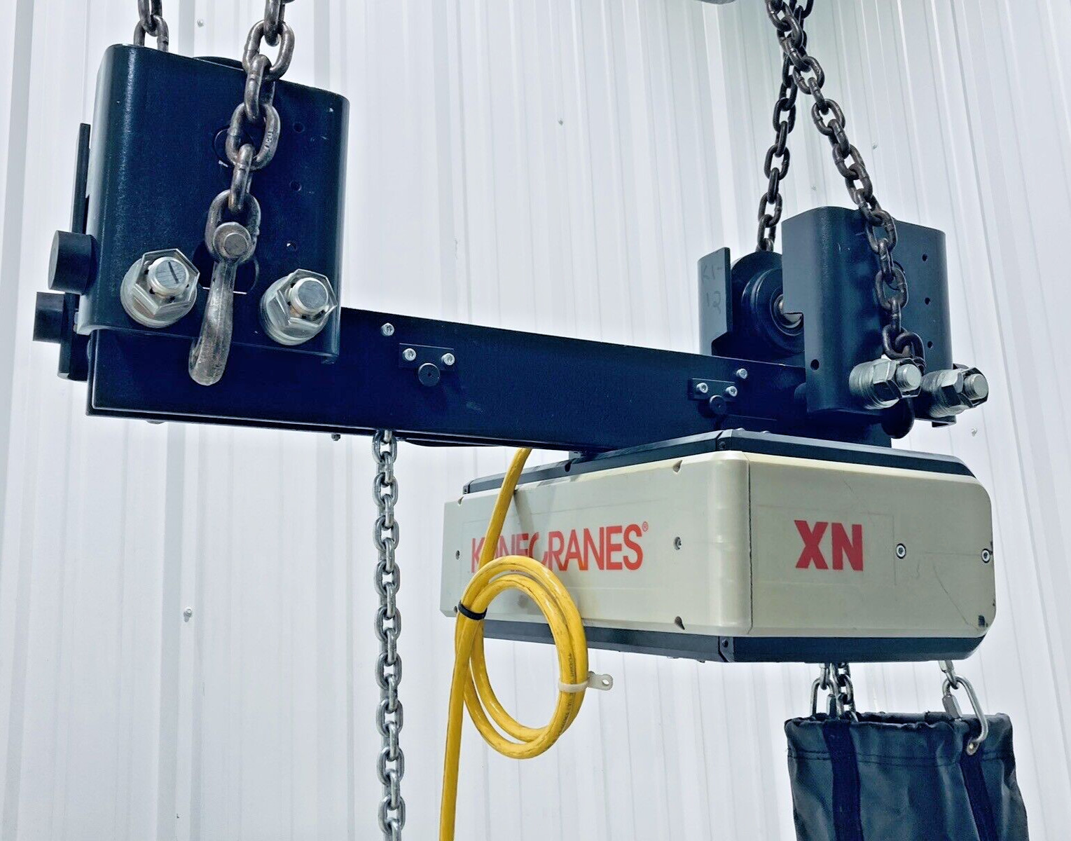 KONECRANES XN10100015P16S1C 3/4-TON ELECTRIC CHAIN HOIST 1.5HP 460V 3PH 16FPM