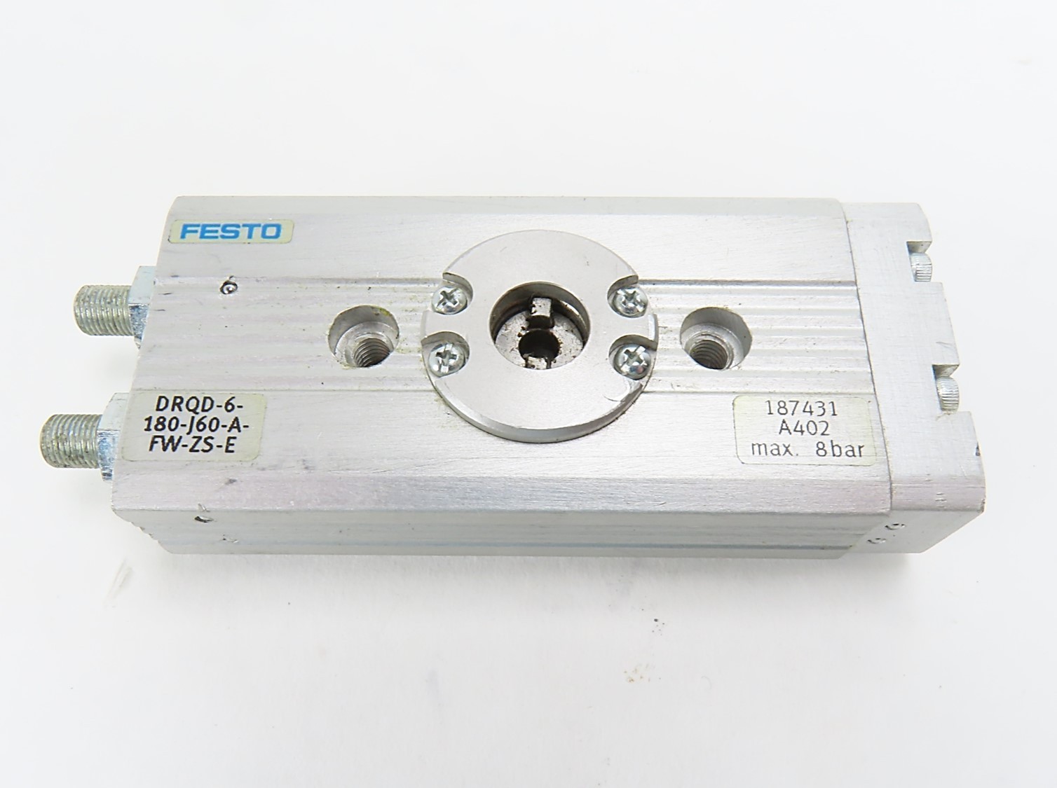 Festo DRQD-6-180-J60-A-FW-ZS-E 180° Semi-Rotary Drive 6mm Twin Piston 187431