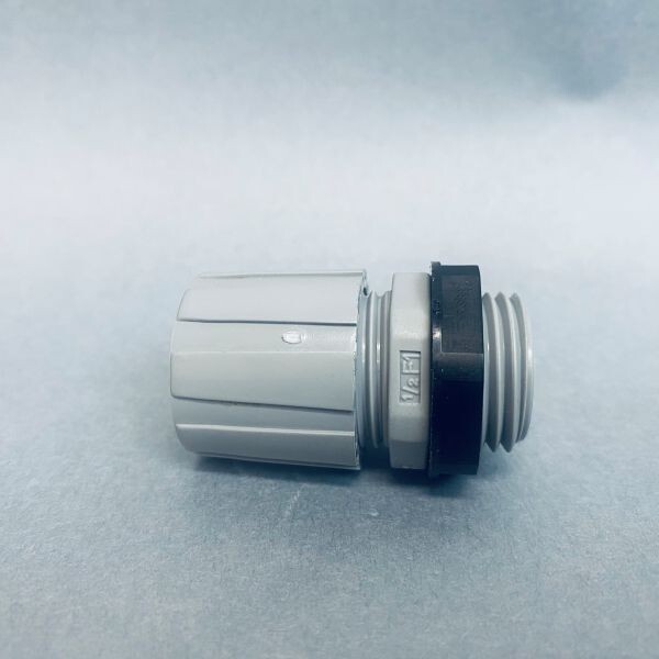 Hubbell Cord Connector 1/2 in. F1 Nylon Lot of 4 Connectors