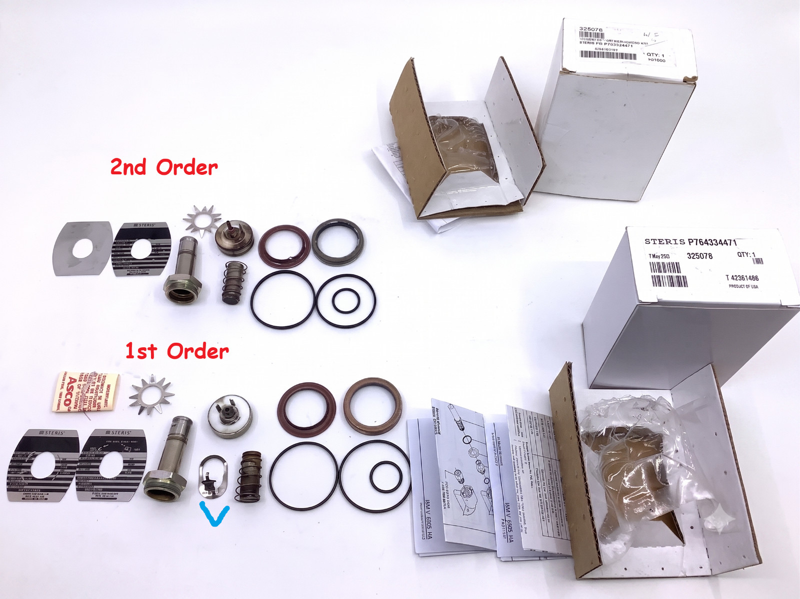 Steris P764334-471 KIT MANIFOLD REPAIR for Amsco Steam Sterilizer 325078
