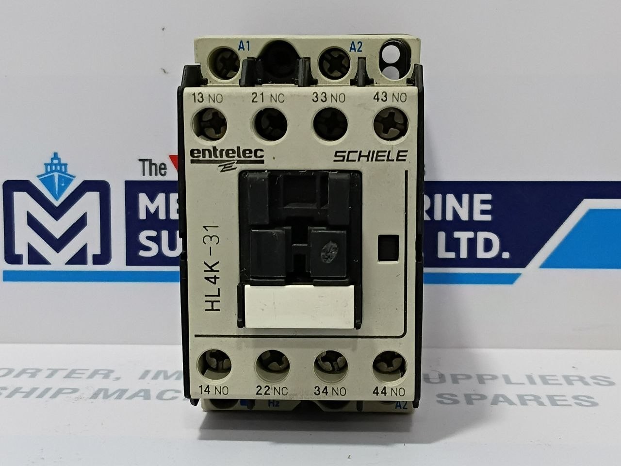 Entrelec Schiele HL4K-31 Contactor Block HL 4K-31