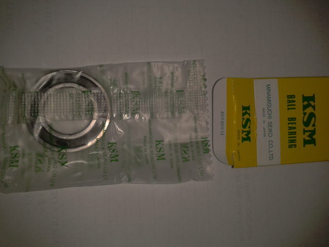 RLS4.2RS,1/2″ id x 1.5/16″od x 3/8″wide,inch series,Sealed ball bearings,Japan