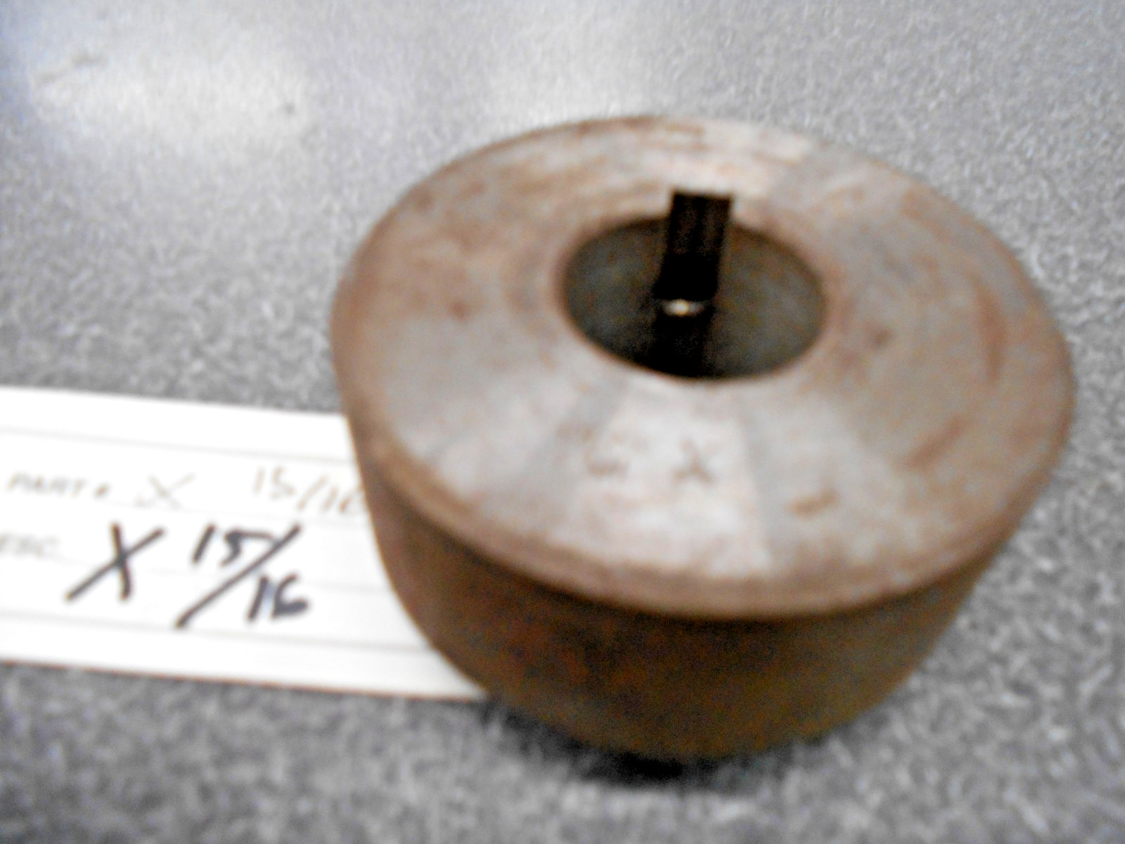 Weld-On Hub, Series X15/16. Round Bore. Burns/Tisco. NOS!