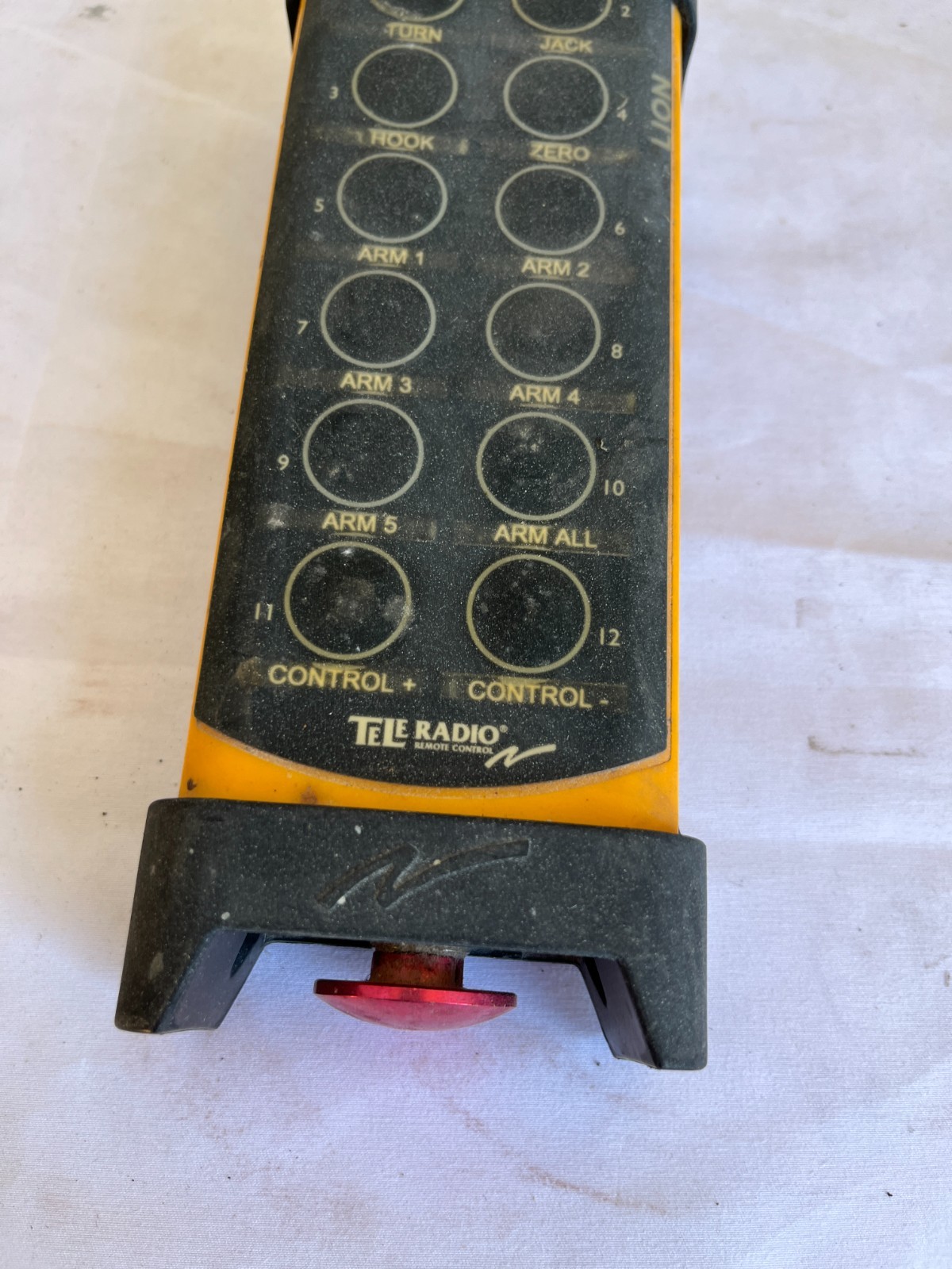 Tele Radio Lion 12 Button Industrial Remote Control Transmitter Used Spare Unit