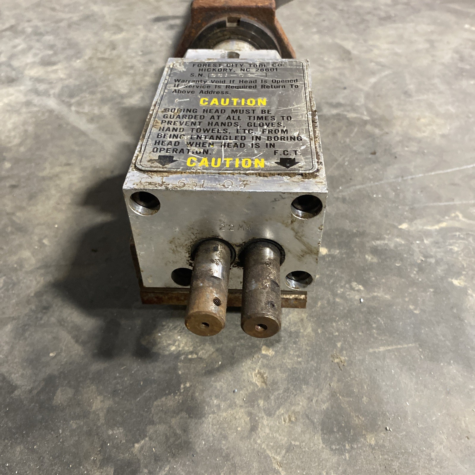 ARO 8255-A21-3 PNEUMATIC DRILL WITH DUAL HEAD