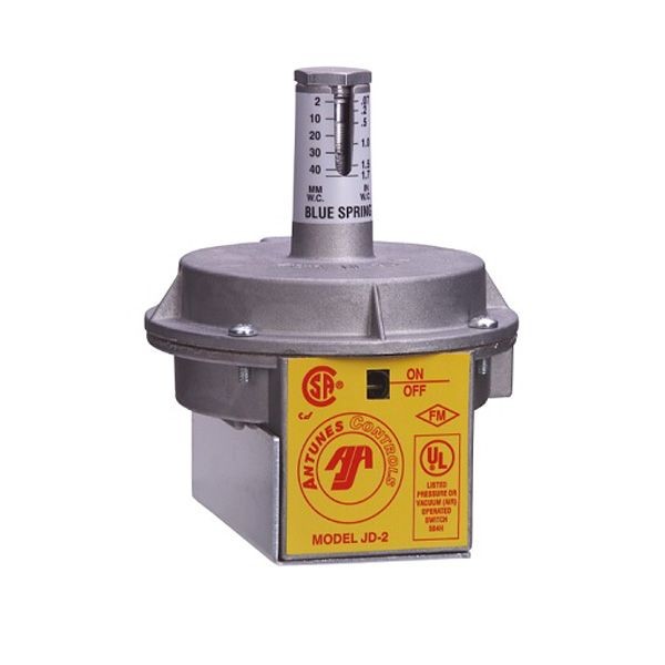 ANTUNES 801111303 1/2″ JD-2 RED Differential Pressure Switch 0.1-24 W.C.