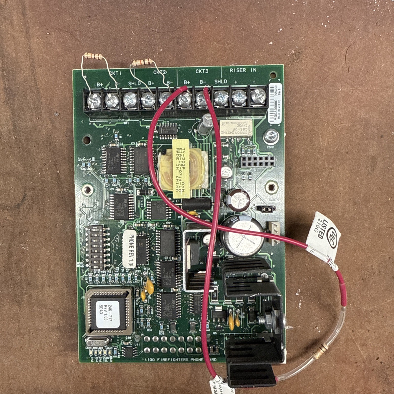 4100-1297 SIMPLEX Phone control module
