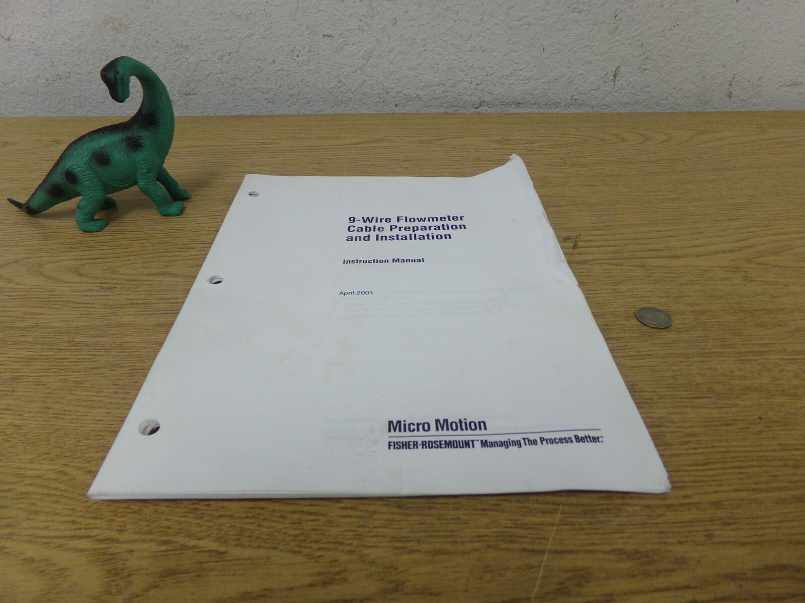 NEW Micro Motion 9-Wire Flowmeter Cable Preparation and Installation Instruction