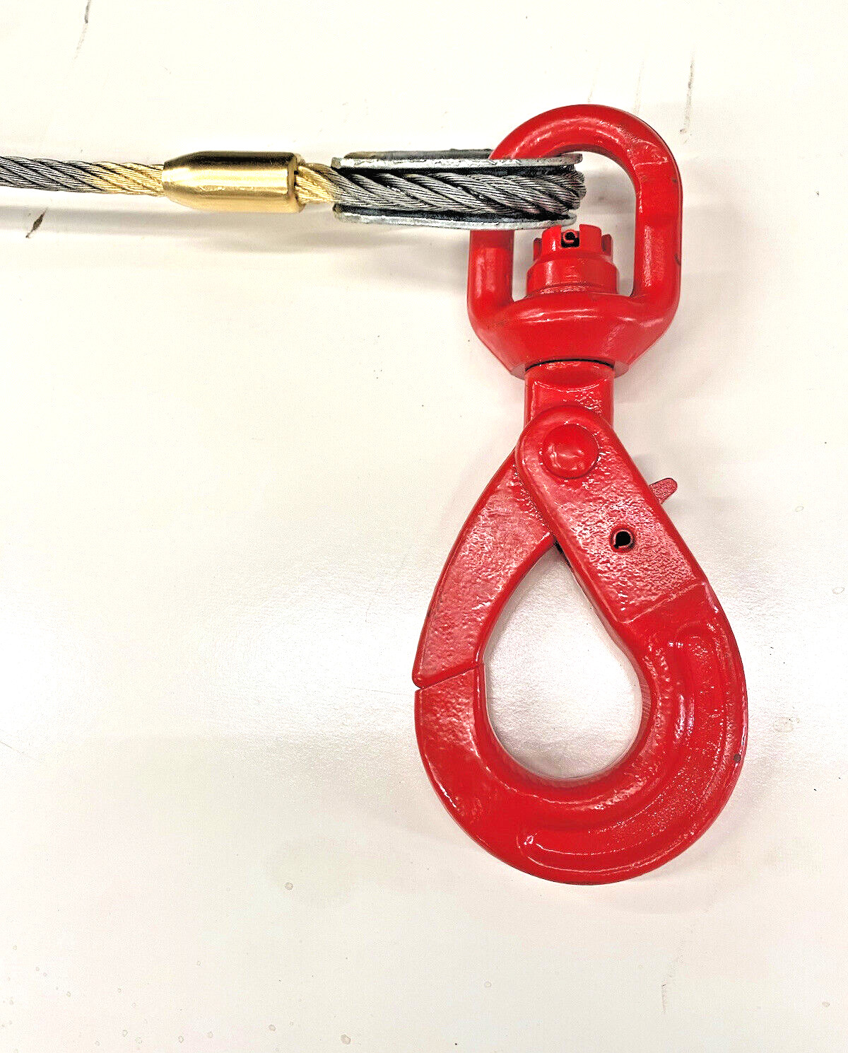 WINCH LINE Rollback 3/8” X 75’ Tow Truck Wrecker Cable EIPS Steel Core W/Swivel
