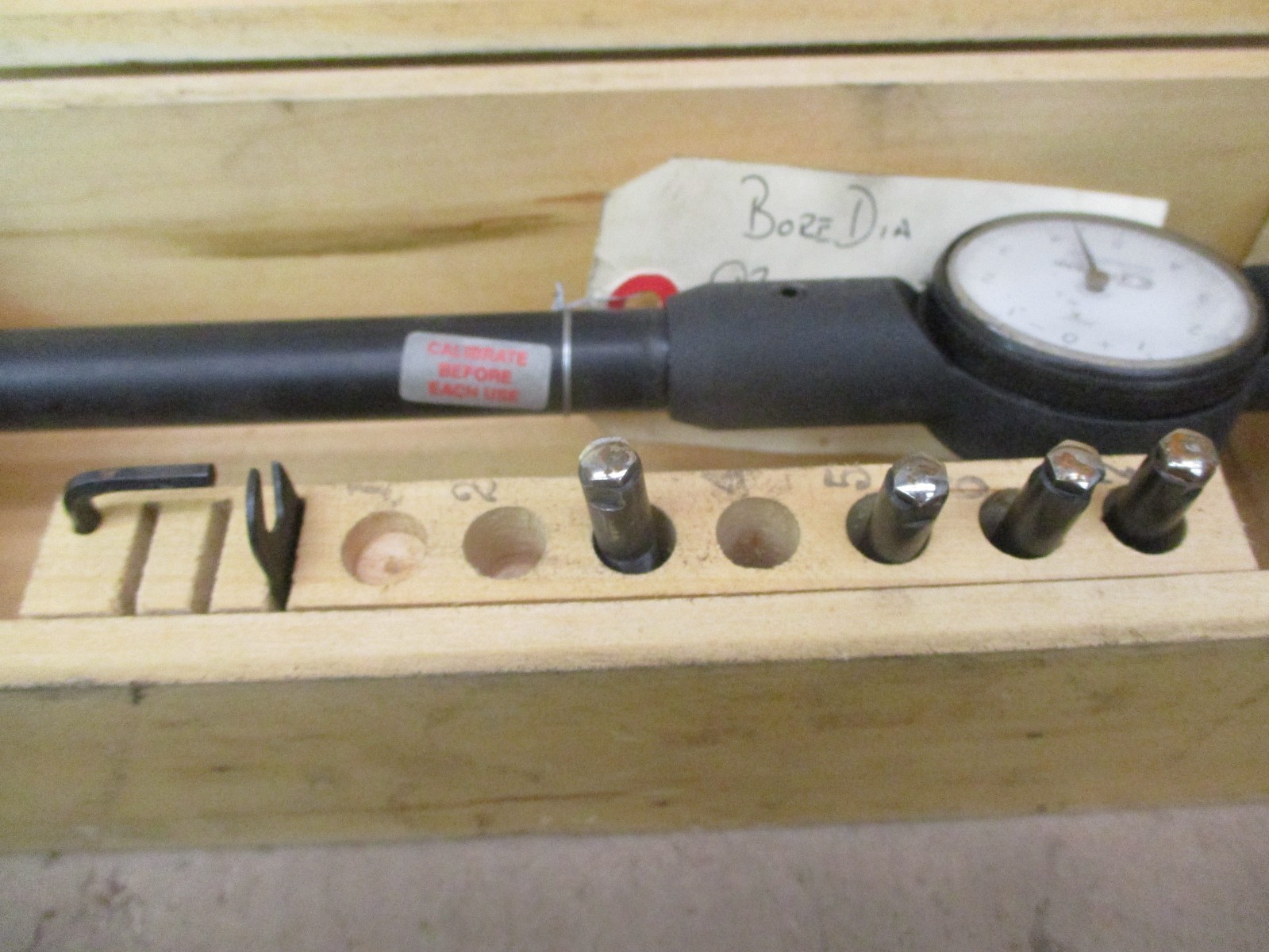 Standard Gage Company No 5 Dial Bore Gage 78MM-155MM 3.09″-6.12″ 53374LR