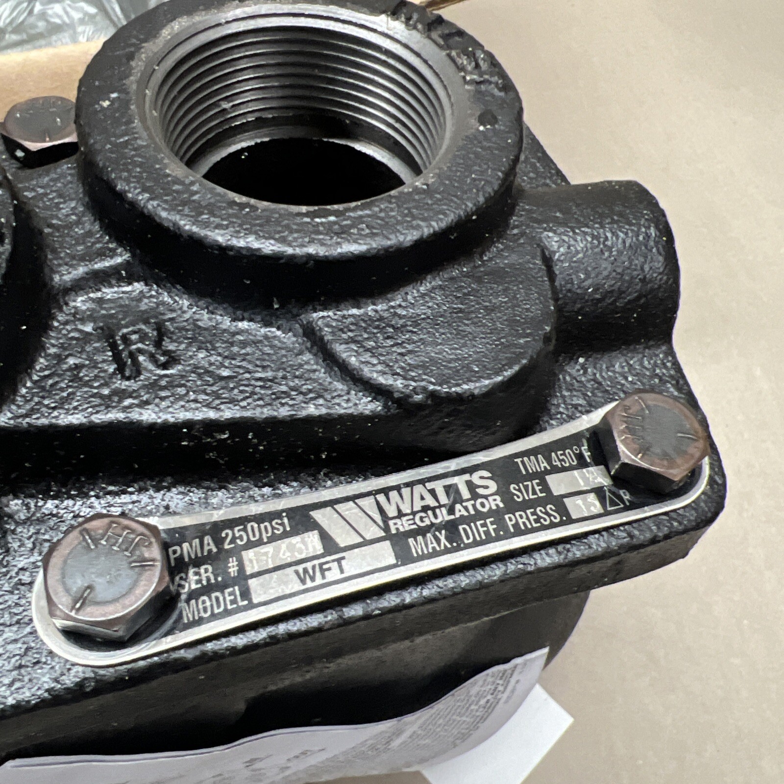 WATTS WFT 1-1/2″ 250PSI NSNP