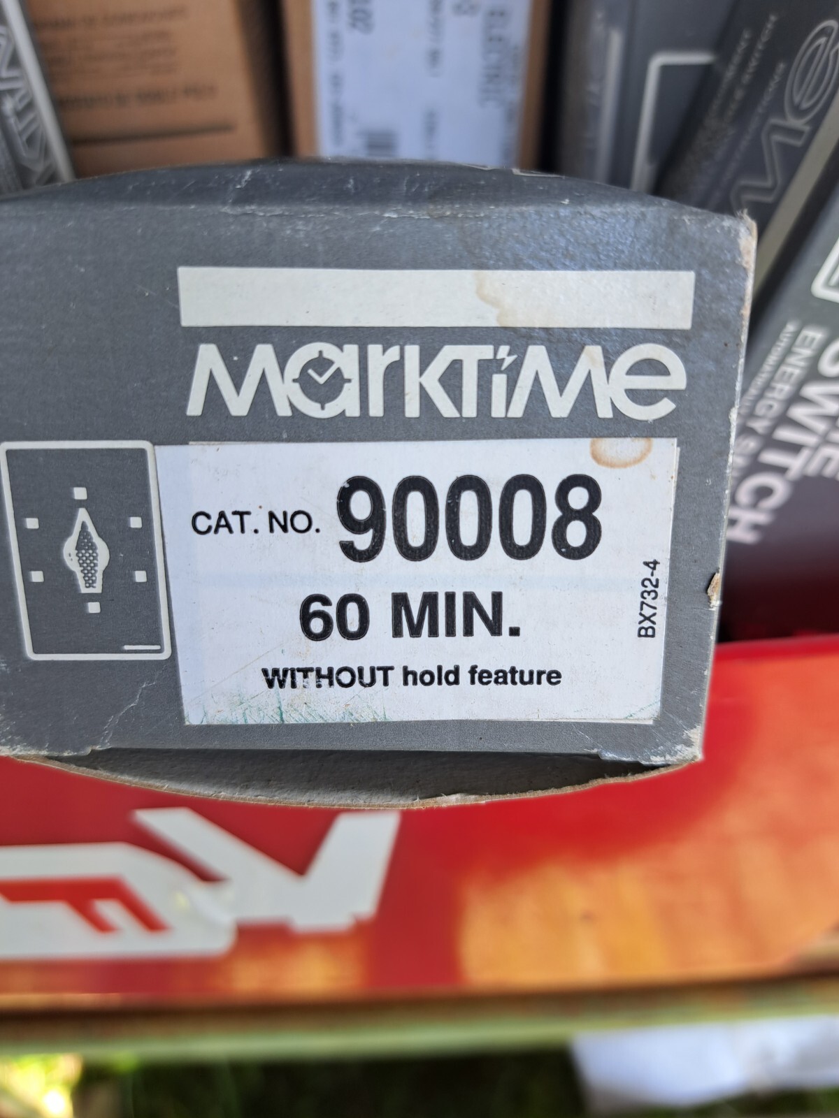 MARKTIME 60 MIN WALL BOX TIME SWITCH 90008 NEW OLD STOCK!
