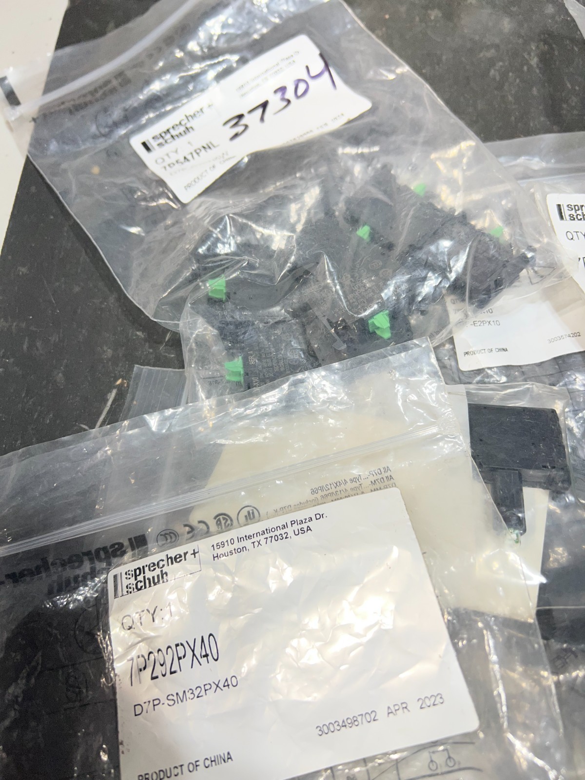 lot of sprecher schuh push buttons lights 7p042x10 nos 30+pcs