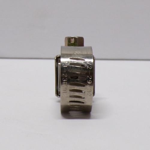 25 Pack Stainless Steel Hose Clamps 1/2″ Band #8 HC-8PB