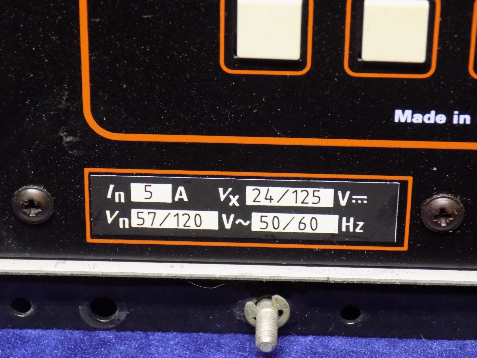 USED GEC ALSTHOM KCEG140 DIFFERENTIAL OVERCURRENT RELAY KCEG14001F12MEAZ