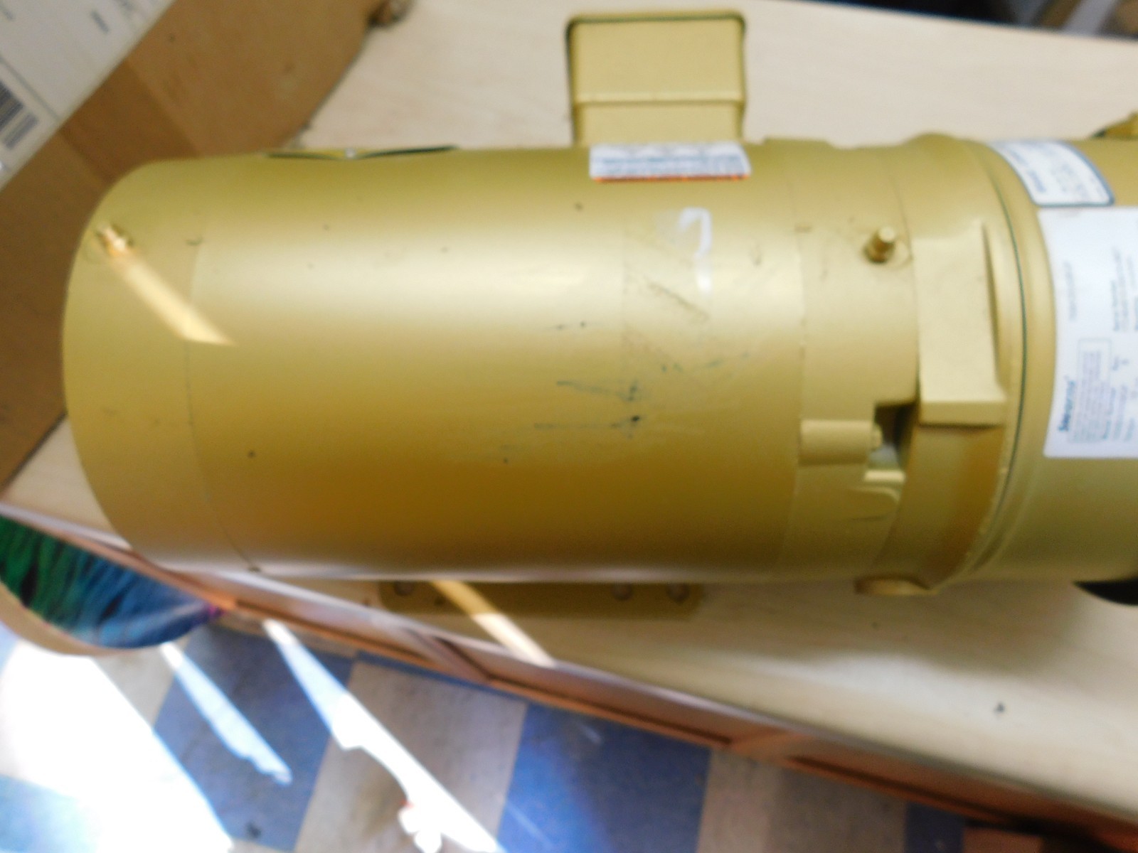 BALDOR CEBM3554T 105603100BQF 230/460V – 4.4/2/2 Amps Super E Motor + Stearns