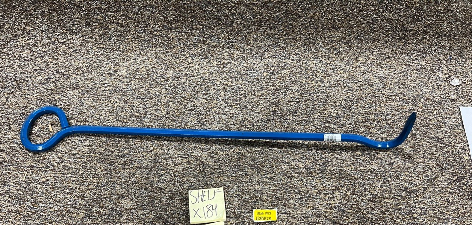(QTY 1) Cherne 3TCR5 015438 Manhole Cover Hook, 36 In Blue 90 Deg. Handle