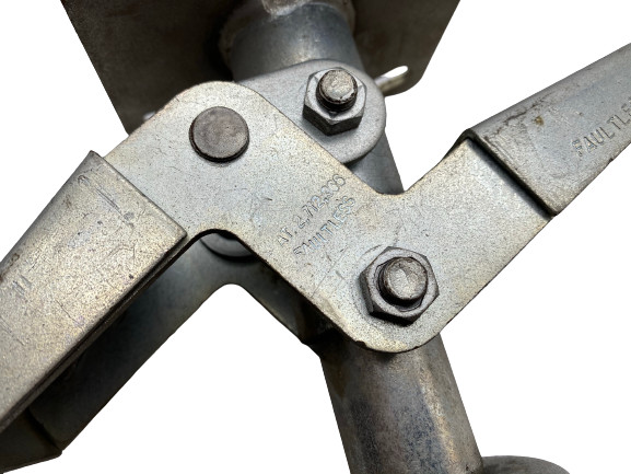Faultless 6″ Cart Truck Floor Lock 4″ x 5″ Top Plate (5 Available)