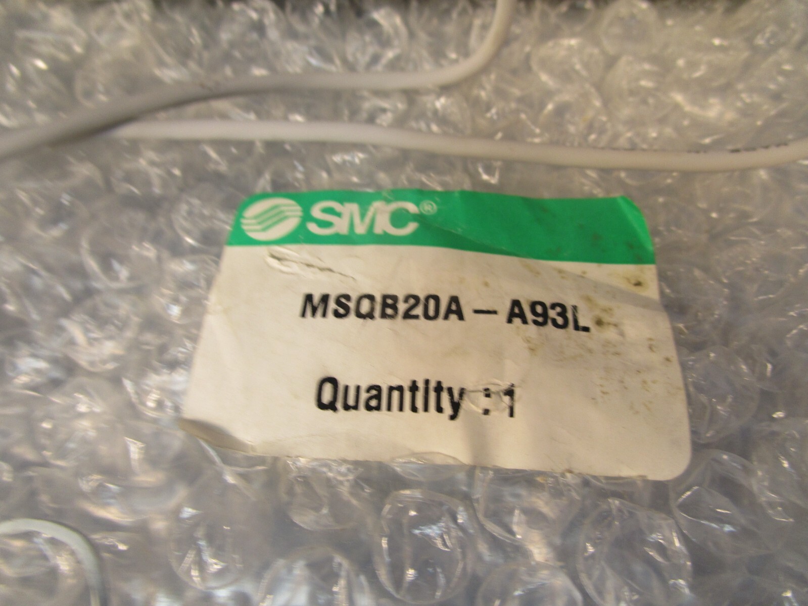 SMC MSQB20A-A93L, ROTARY ACTUATOR With TABLE
