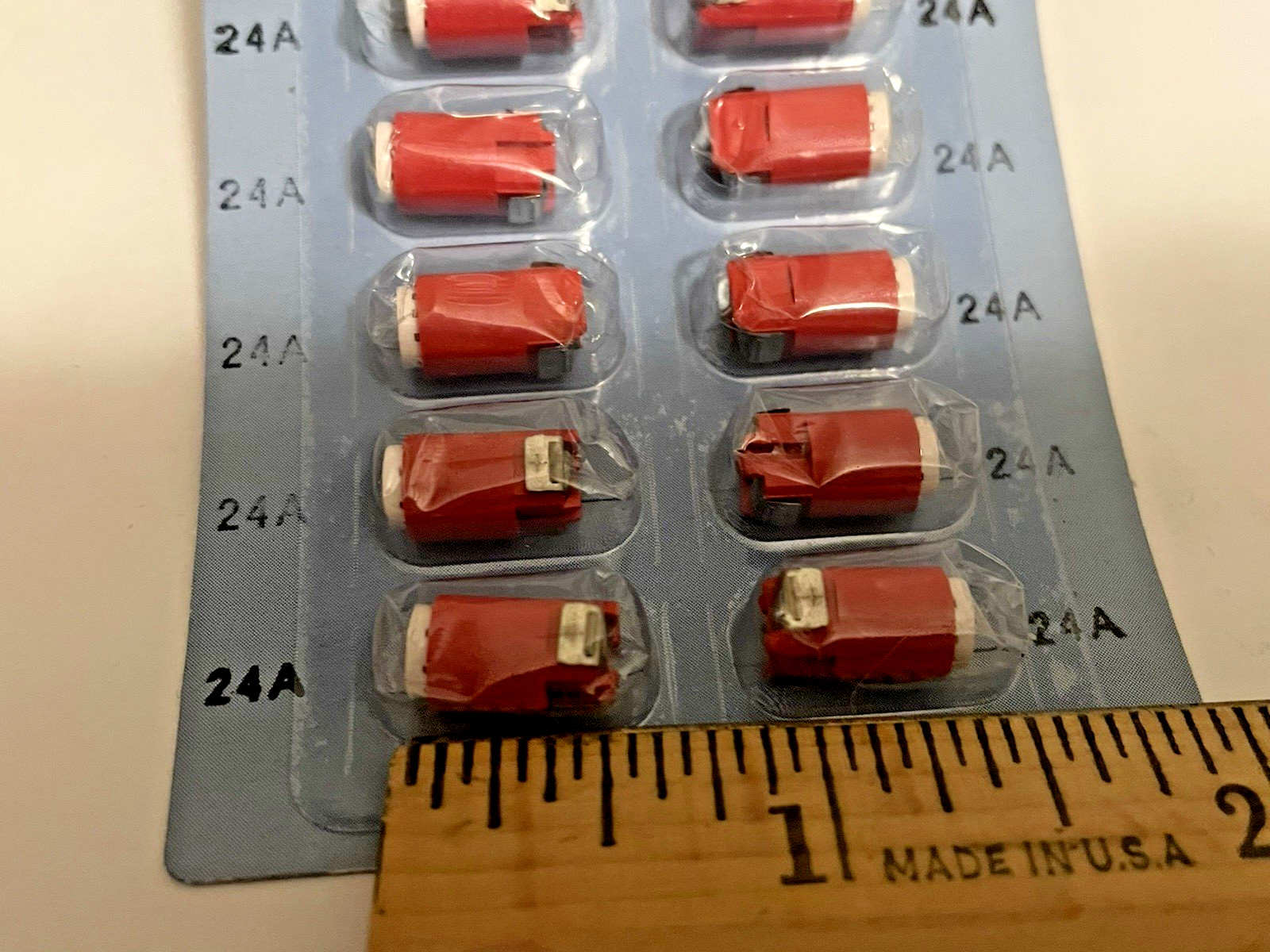 Lot of 4 IDEC LED Indicator lamp Red Amber Green NOS original Packaging