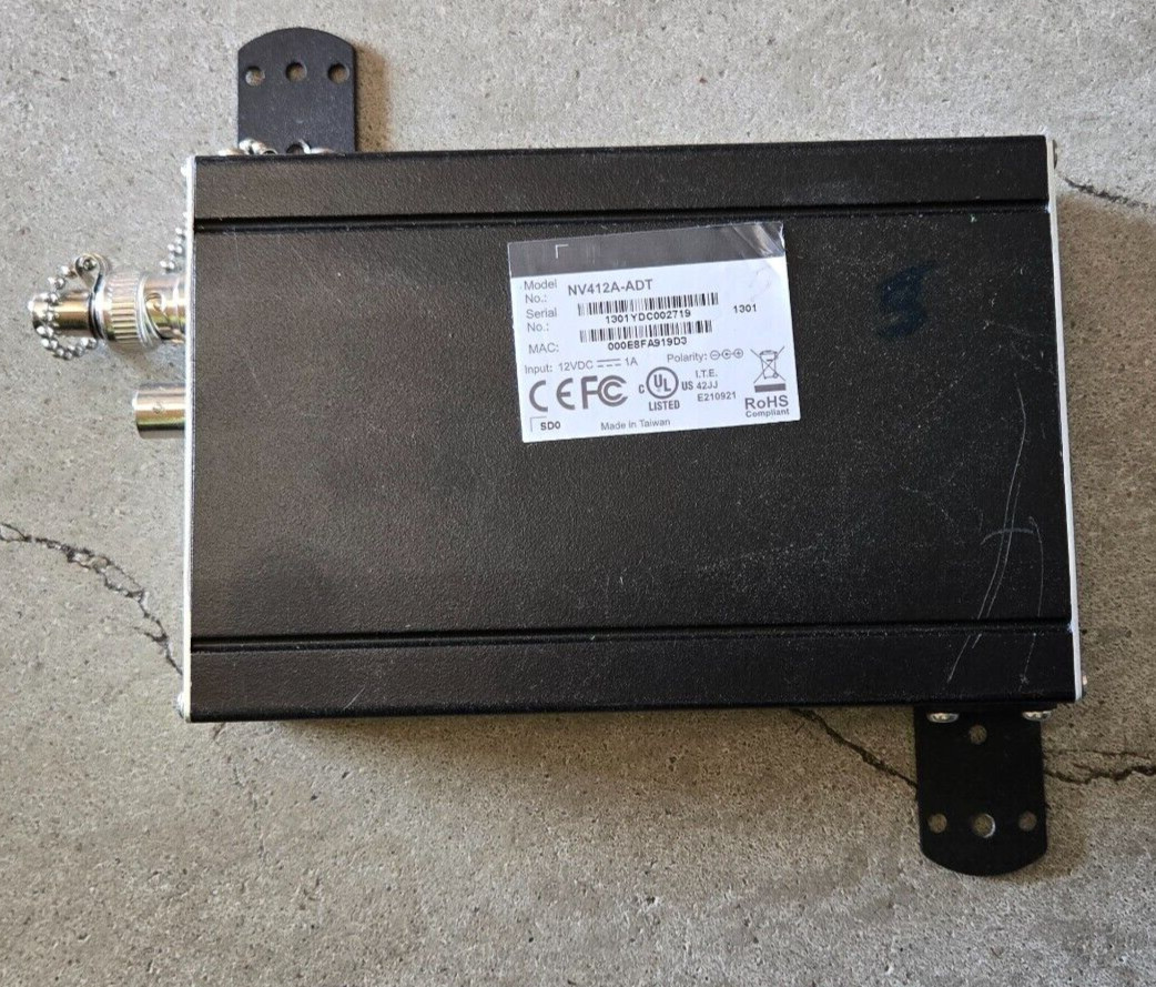 Used Sensormatic Video Encoder for ADT Pulse System Model: NV412A-ADT *Set of 3*