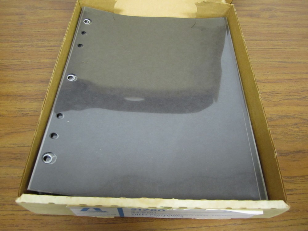 Amberg 51780 Sheet Protectors (Pack of 25)