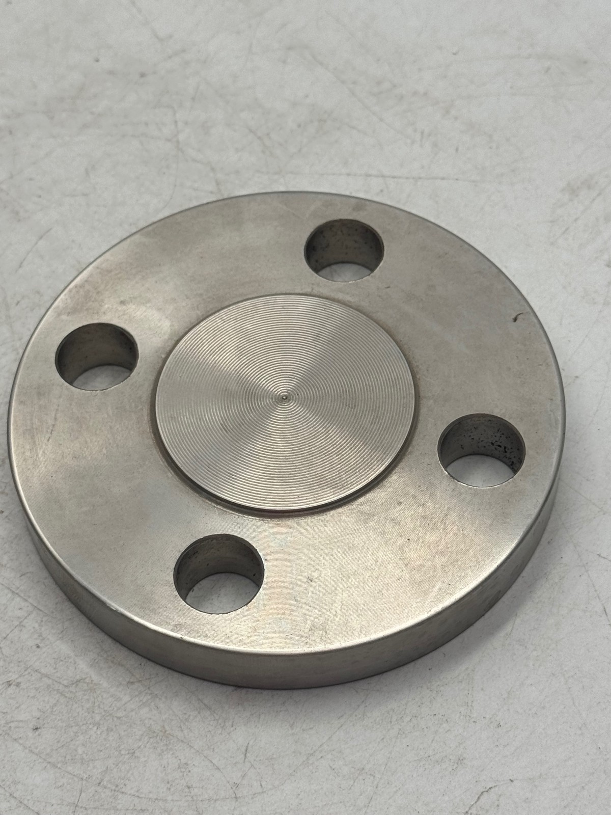 Stainless Steel Blind Flange 1 150# ANSI B16.5 F316/316L AS A182 4-Bolt Round