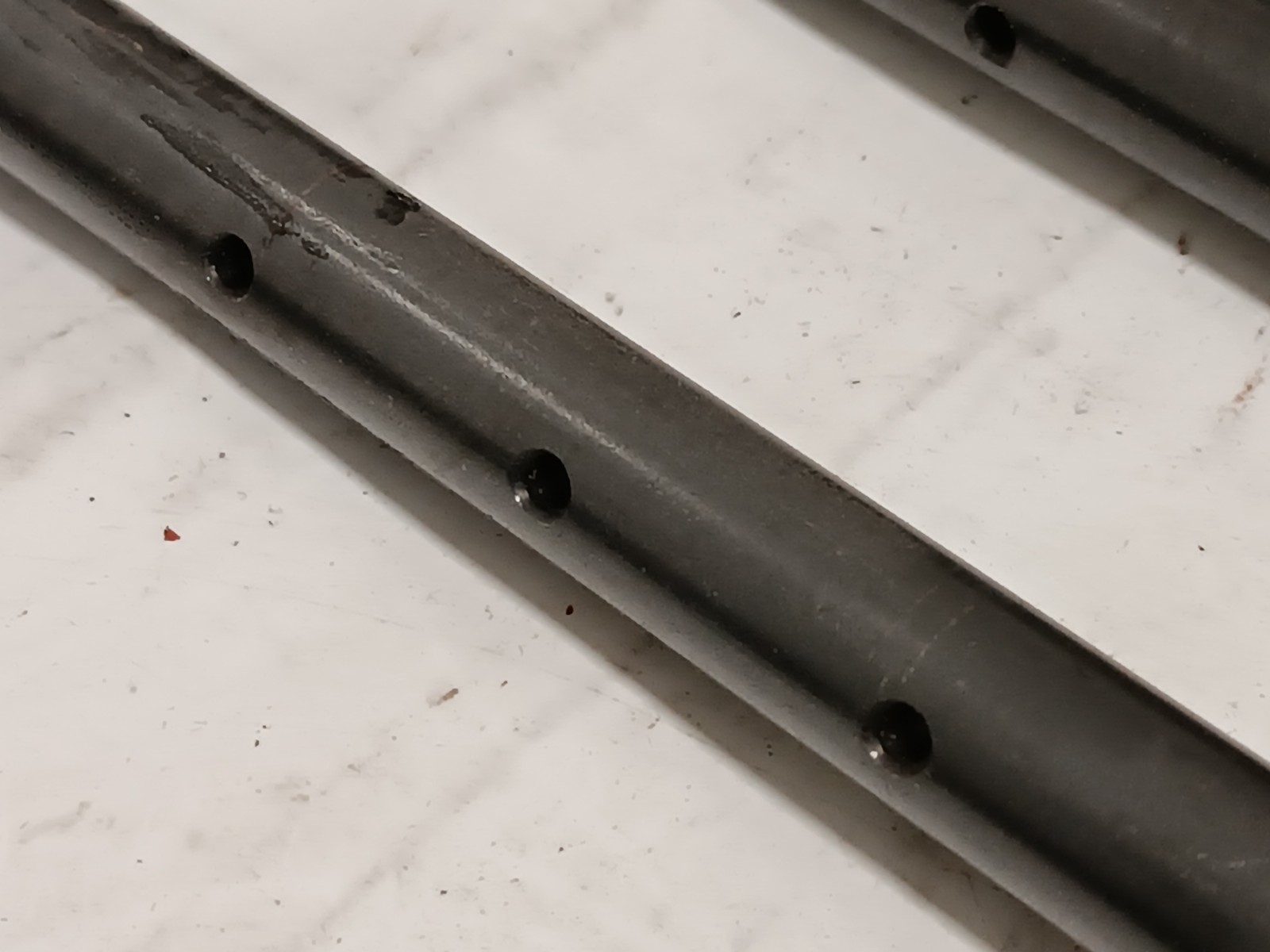 DTP 40 pusher rods for packaging machine, lot of 10steel shafts as shown