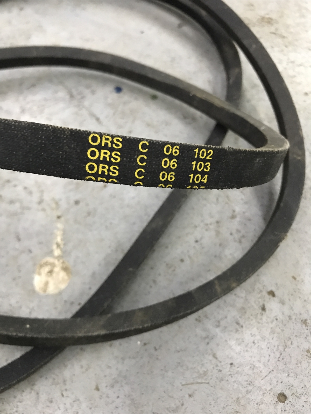 Thermoid B112 Prime Mover Belt 5L1150 5/8 x 115in V-belt rubber drive fan smooth