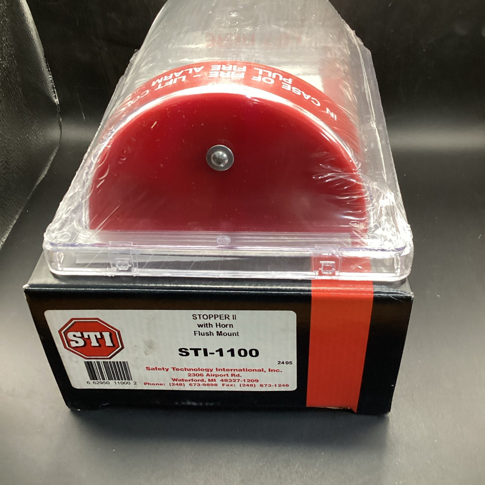 NEW STI stopper II with horn, False fire alarm stopper flush mount ST1-1100