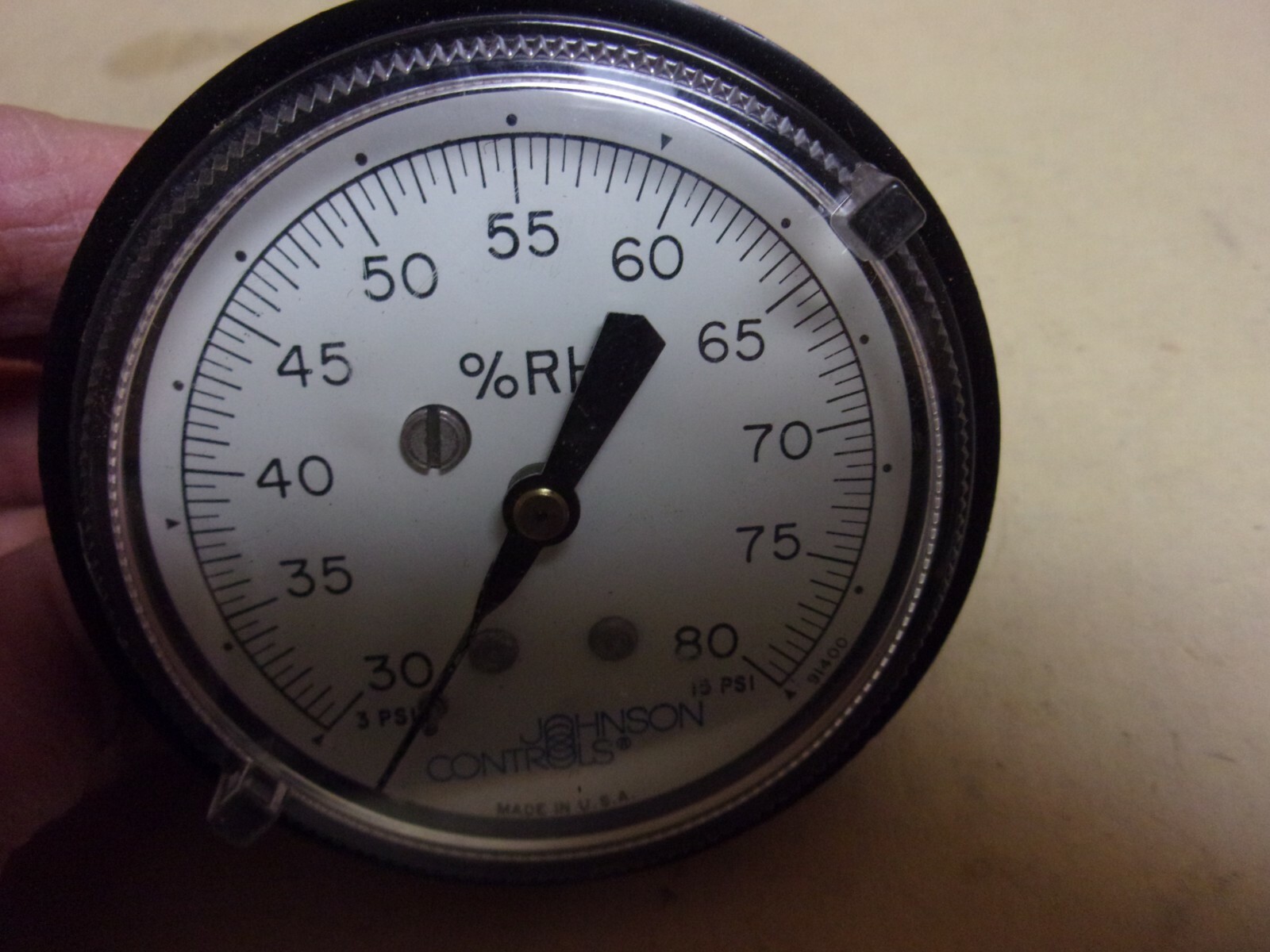 Johnson Controls 02-896-139 2 1/2″ Pneumatic Indicator Gauge