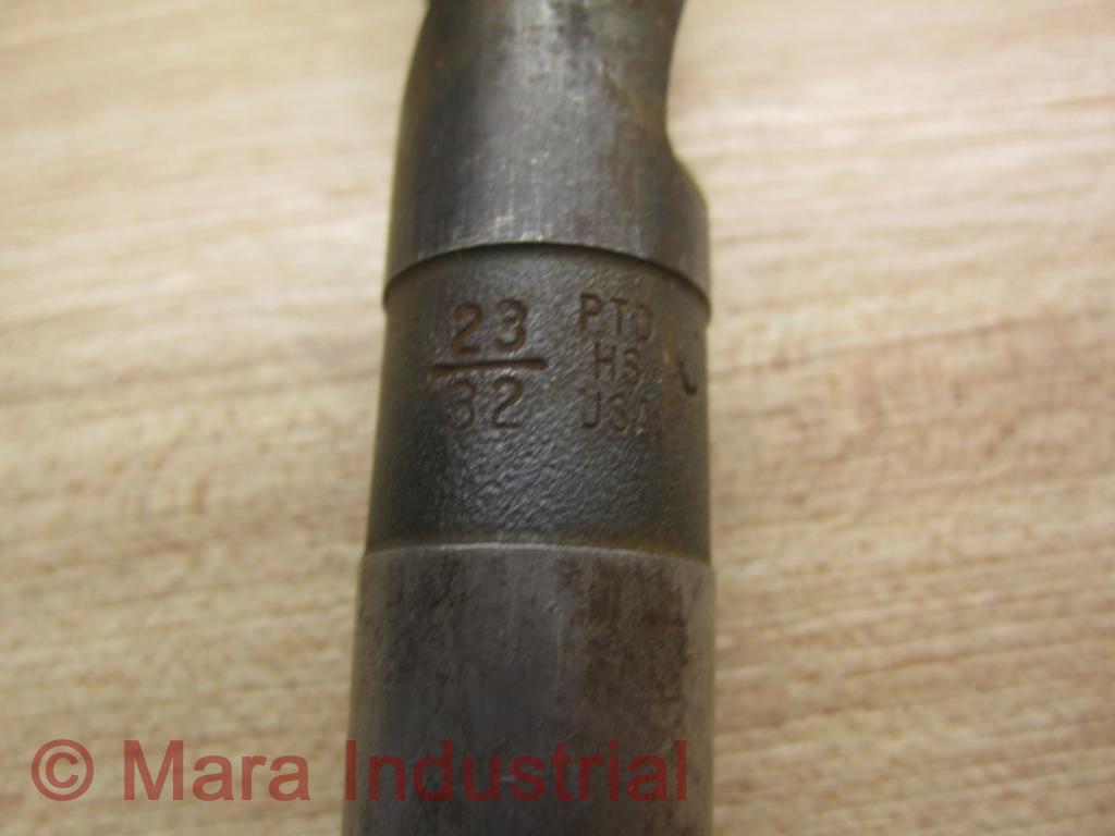 Precision Twist Drill 020046 Tapered Shank Twist Drill Bit 23/32″