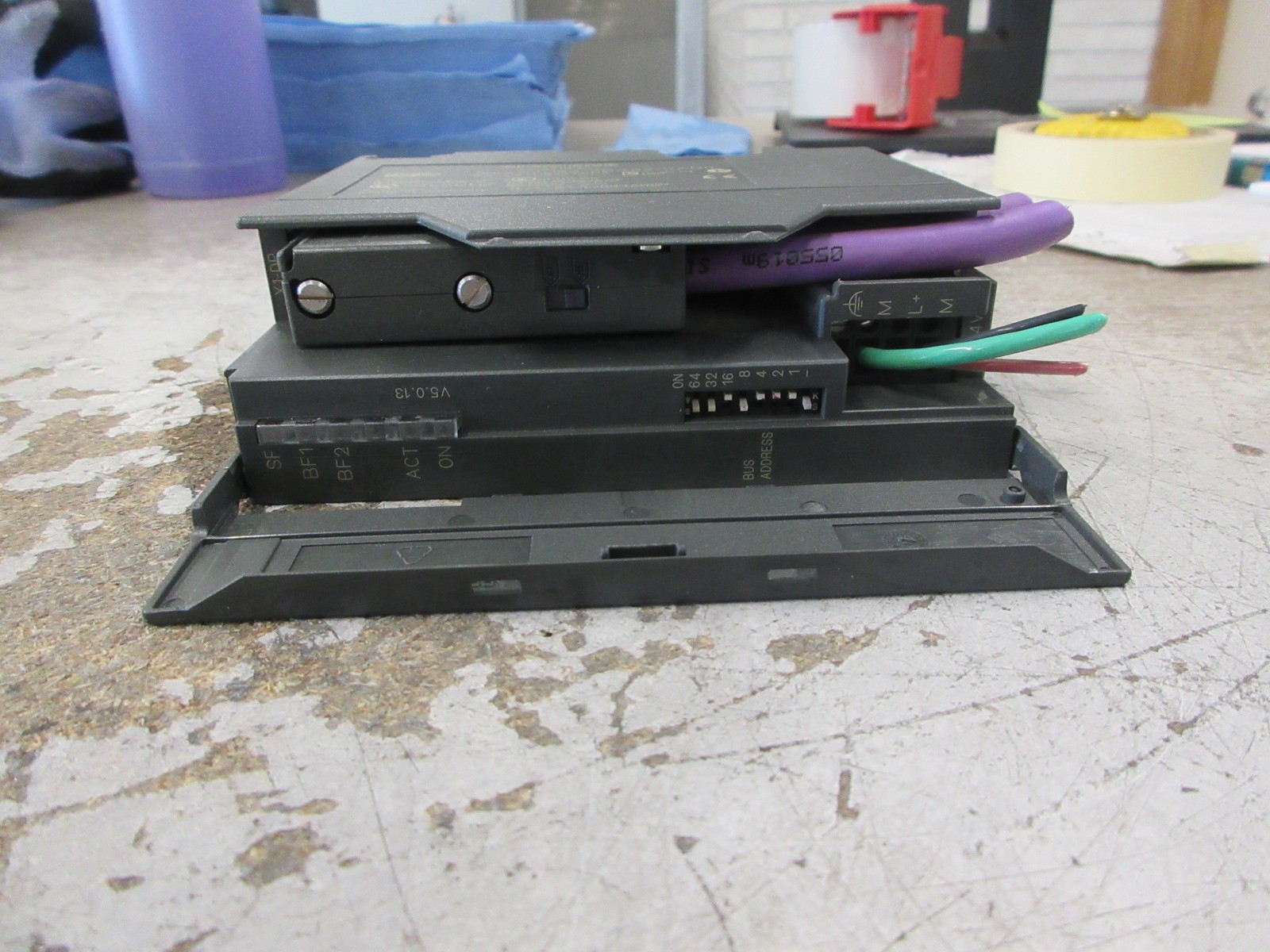 Siemens Simatic S7 ET200M/Link Module 6ES7 153-2BA02-0XB0 E-Stand: 3 Used