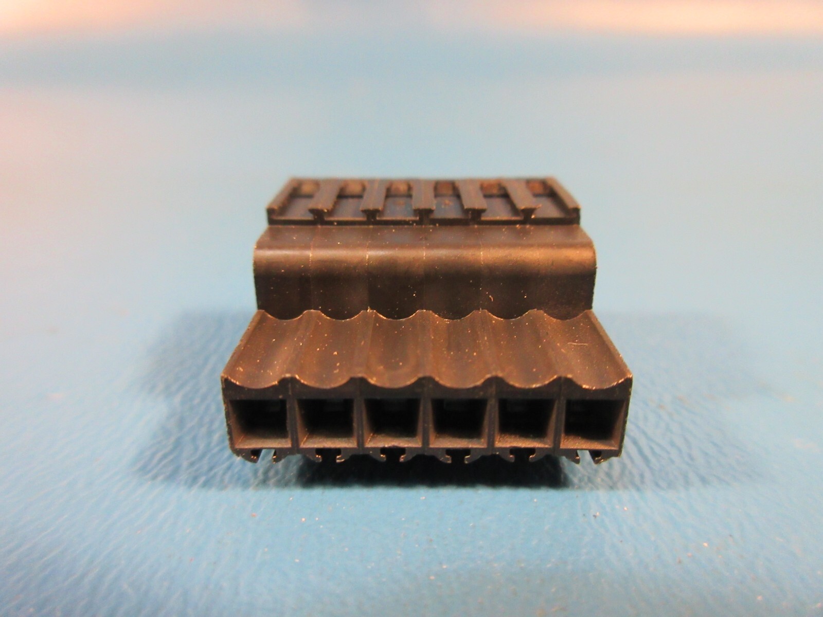 LOT OF 1O Weidmuller 1690460000, BLZF 3.50/06/180 SN BK, PCB Female Plug-in