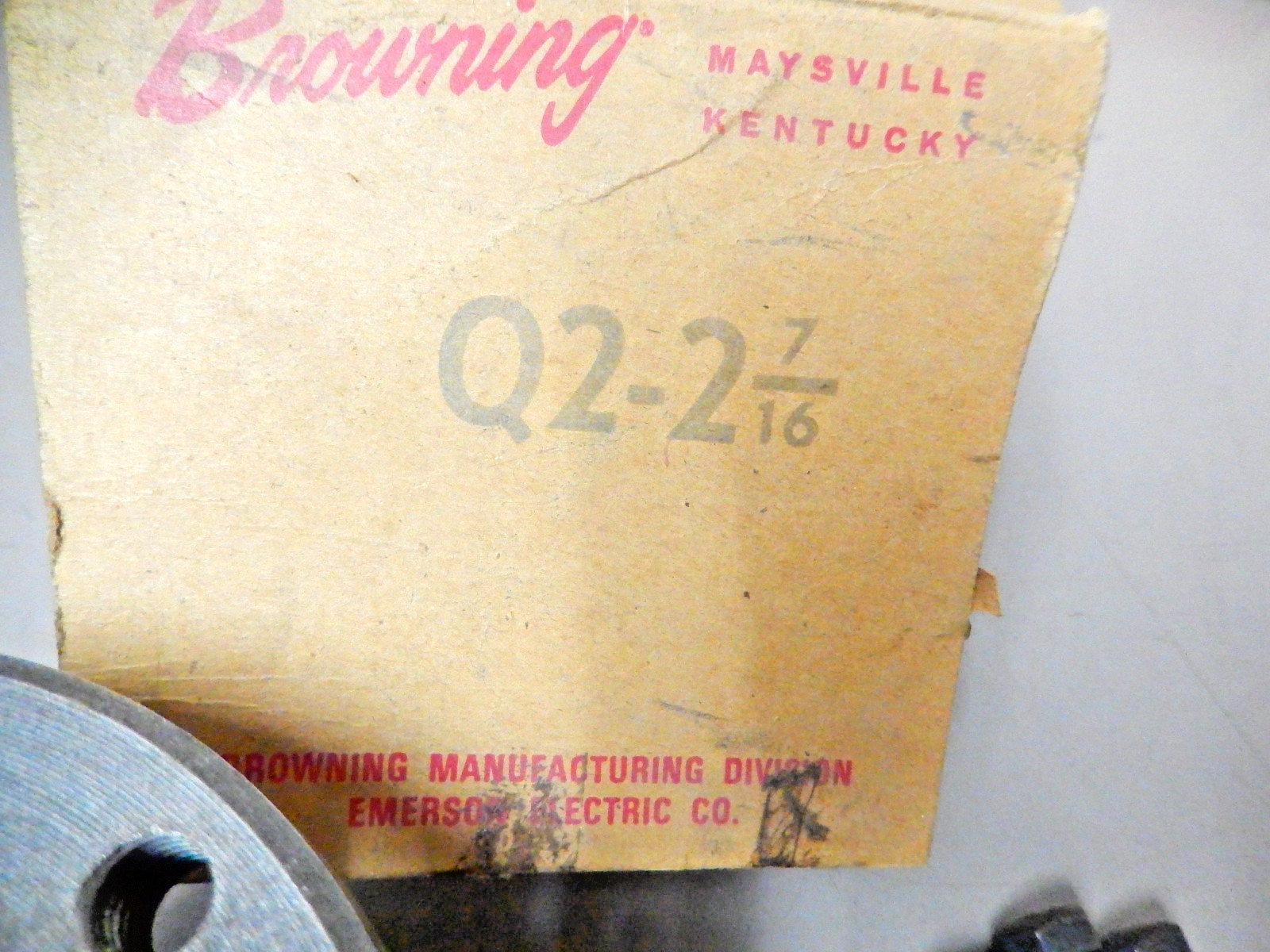 Browning Q2 2 7/16 Split Taper Bushing