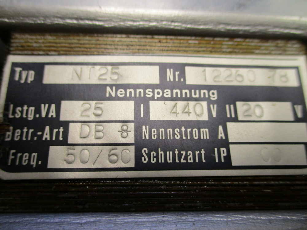 Schumacher 12260 78 Transformer NT25