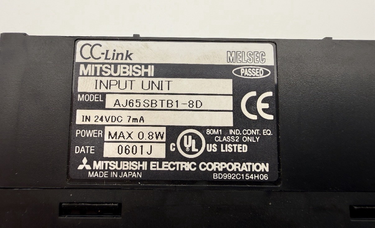 MITSUBISHI AJ65SBTB1-8D CC-LINK INPUT UNIT #00
