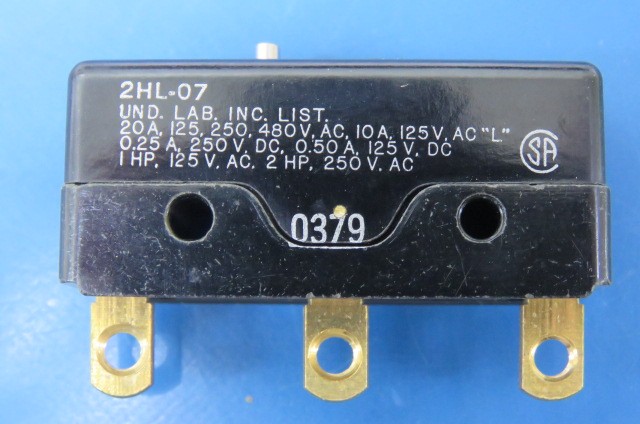 C&K-UNIMAX 2HL-7 Qty of 3 per Lot C&K 2HL-7