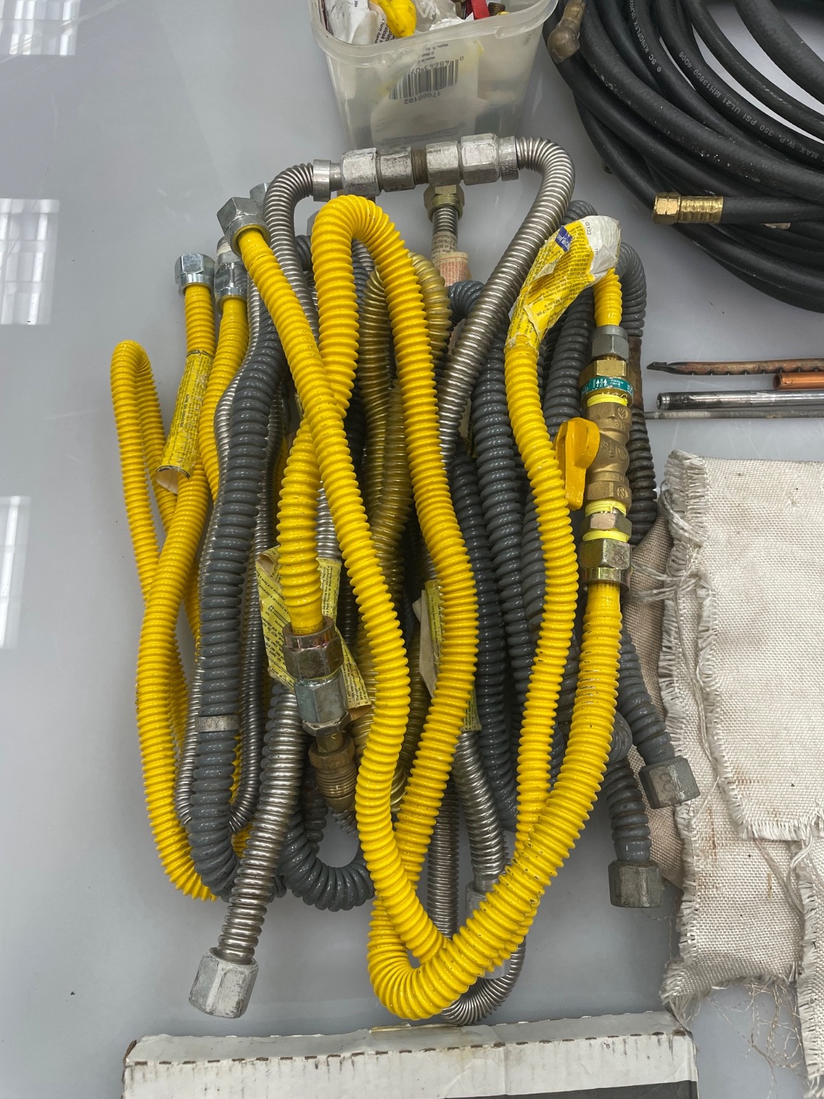Professional Film Production Pyrotechnic FX Equipment Lot Propane Burners Hoses