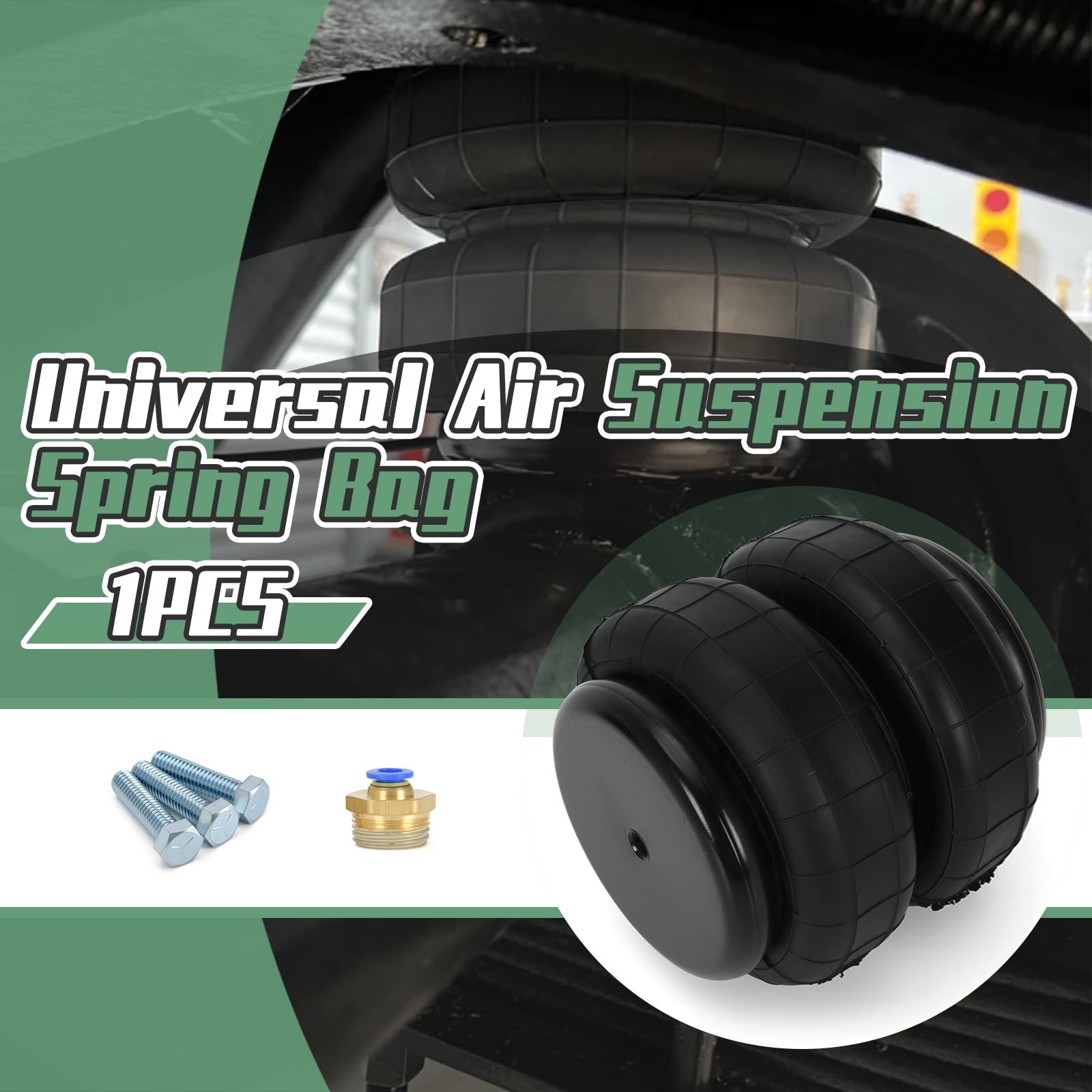 PTNHZ Universal D2500 1/2inch Npt Single Port 600 Psi Air Bags Air Lift Air S…