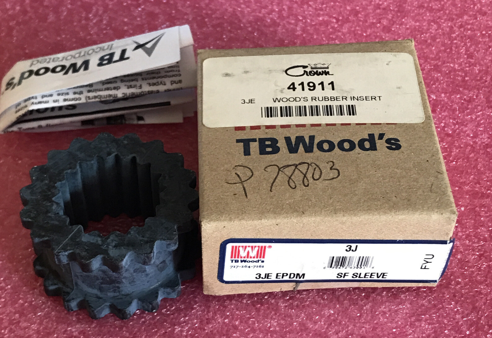 TB Wood’s 3JE EPDM SF Sleeve