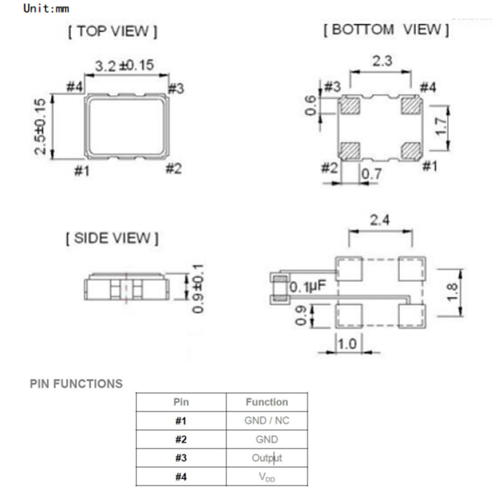 28.8MHz RTL-SDR TCXO 0.5PPM Crystal Oscillator Fit for RTL SDR USB Dongle Kit