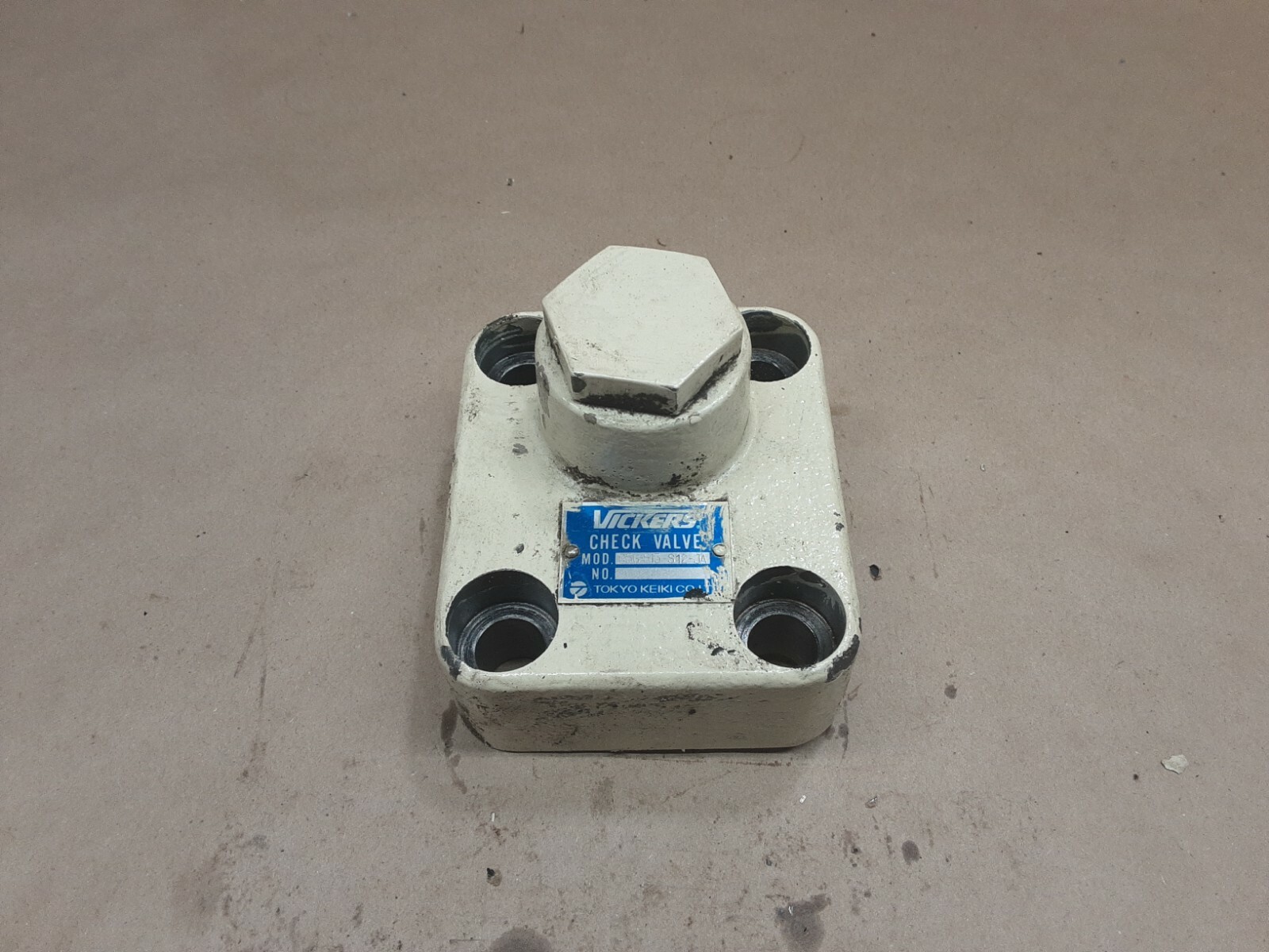 SPERRY VICKERS CHECK VALVE C5G815S12JA / C5G-815-S12-JA #1207C16PR4