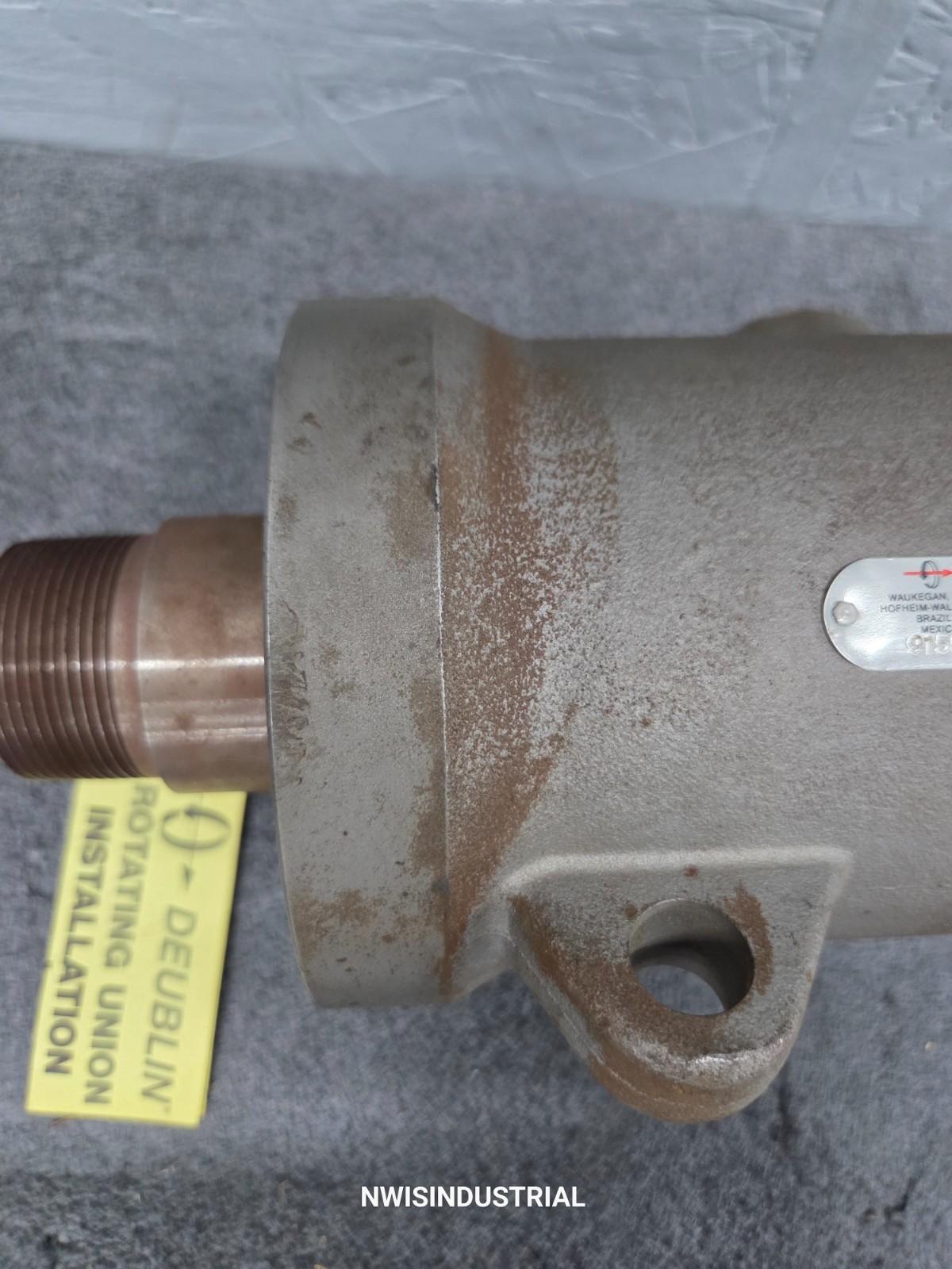 Deublin 9150-020-195 Hot Oil / Steam rotary union 1-1/2 NPT RH