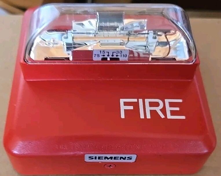 SIEMENS ZR-MC-R [FIRE ALARM Visual Appliance For Hearing Impaired] FREE SHIPPING