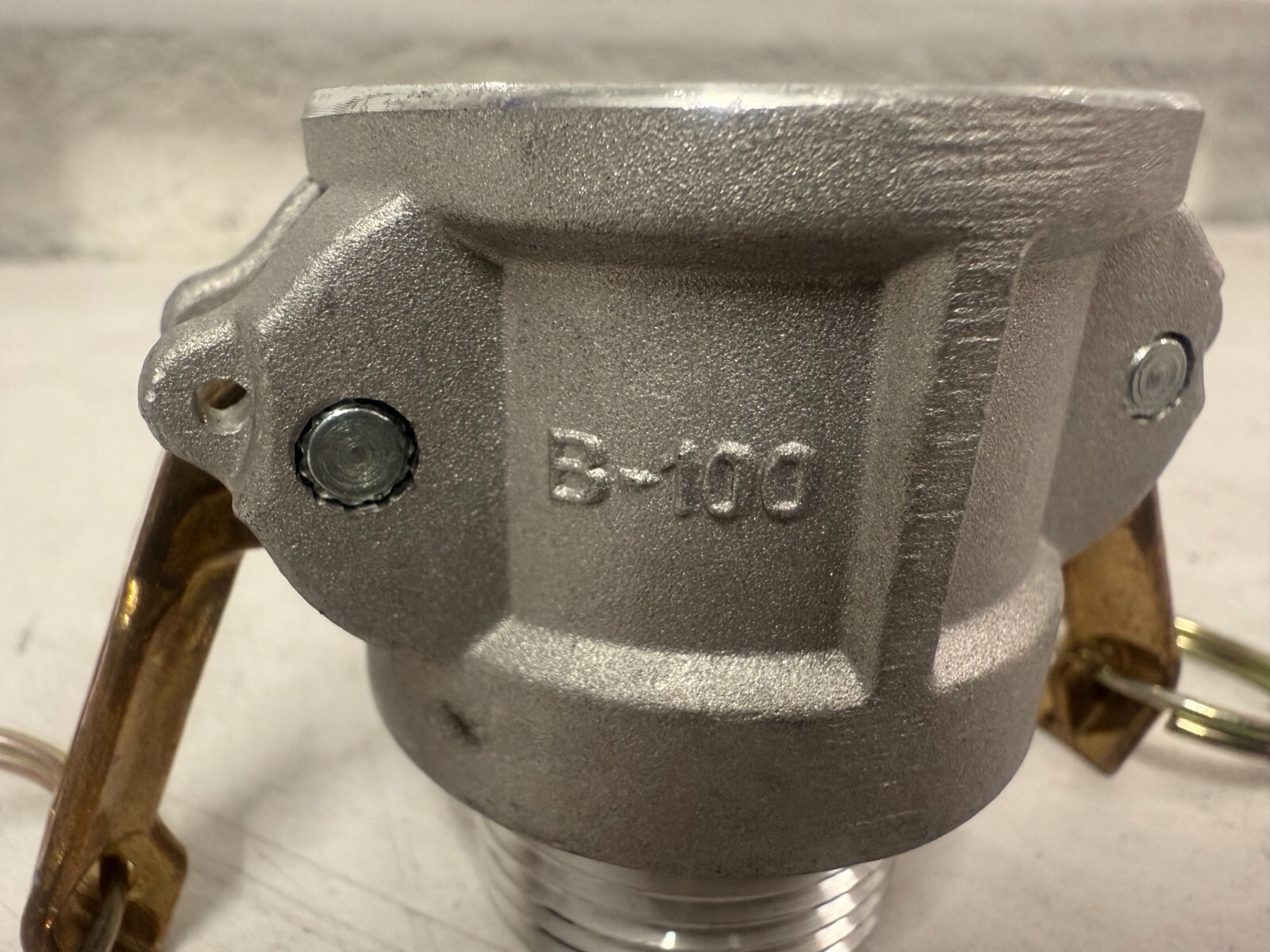 QTY 5 Flextral PT Pac 1″ Part B Camlock AL-B-100