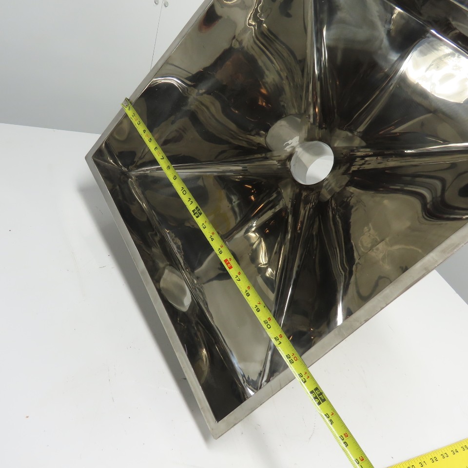 Multi-Head Weigher Machine Funnel 22-3/4″ x 22-1/2″ Top 5″ OD Outlet