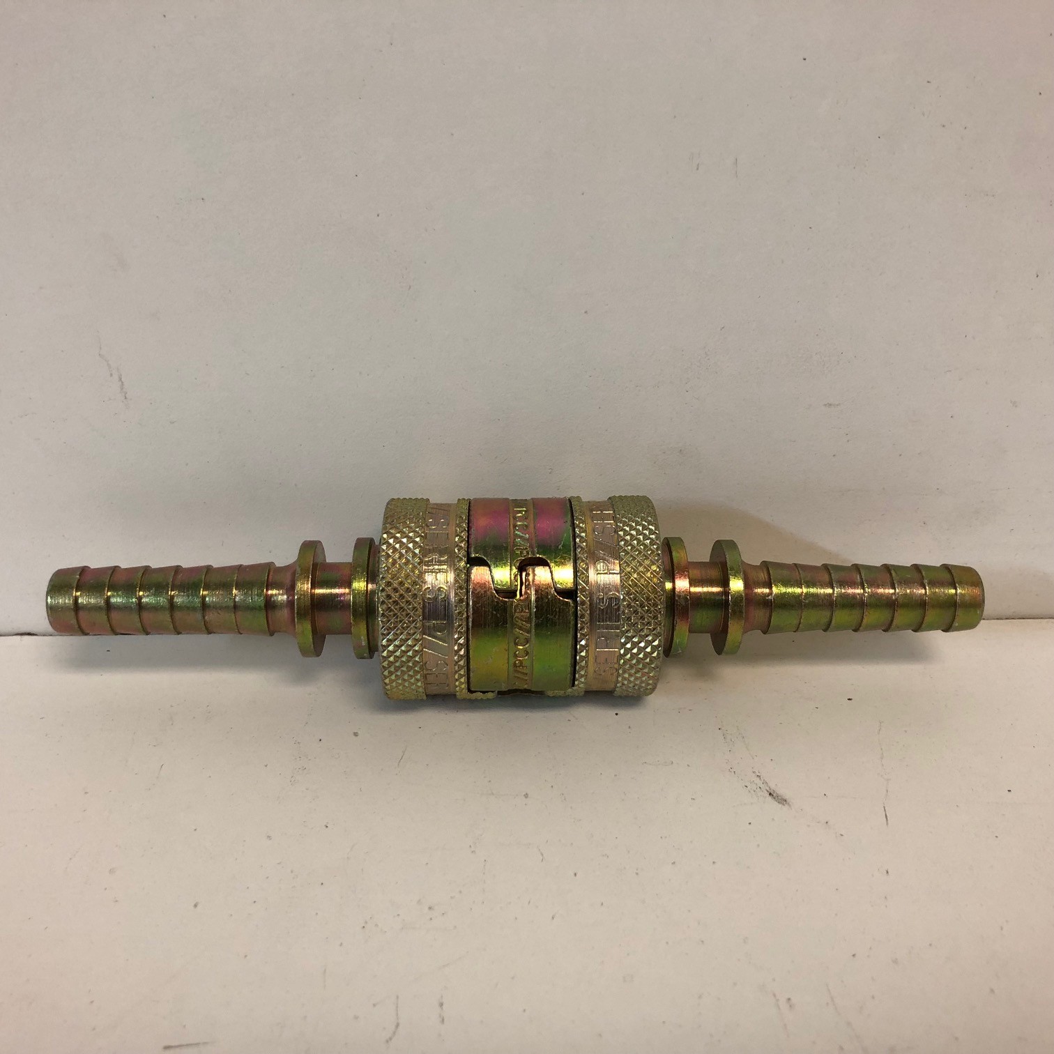 NEW! PARKER P SERIES PCC QUICK DISCONNECT PNEUMATIC FITTING SET 1/2″ HOSE BARB