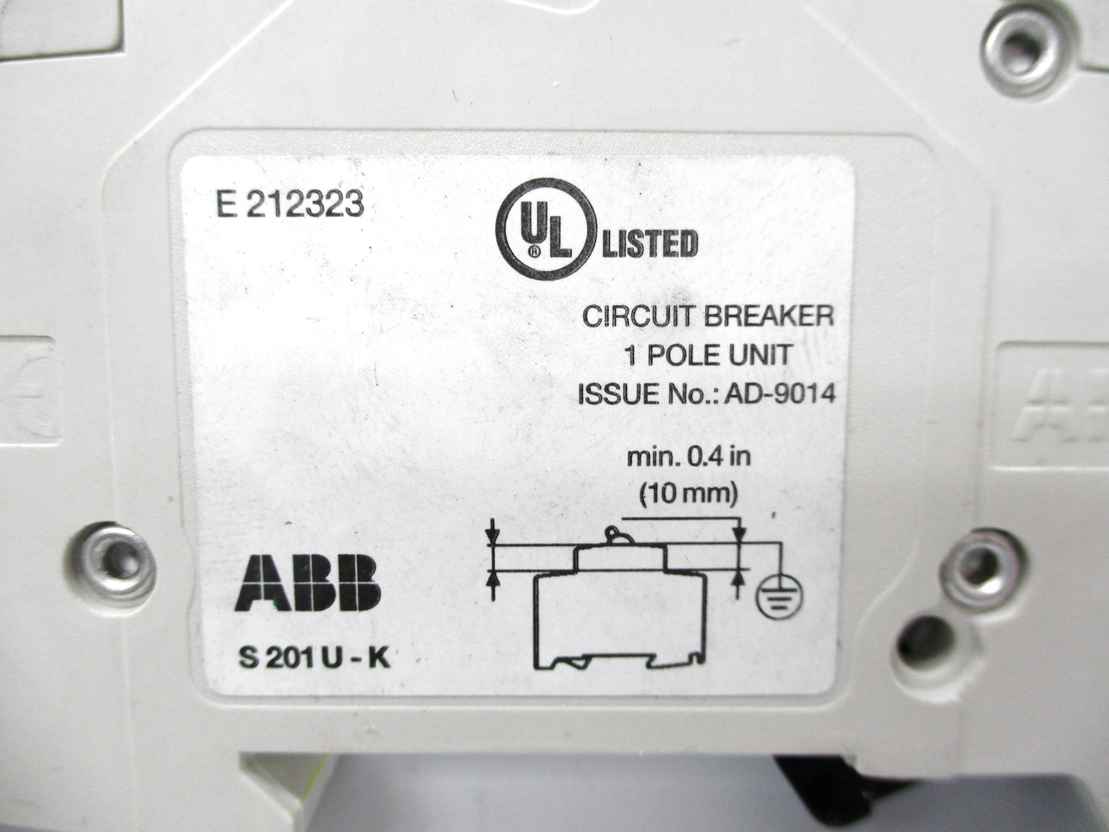 ABB S201UK5 5A 240V NSNP